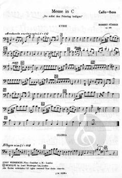 Missa C-dur op. 264 von Robert Führer 