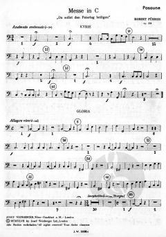 Missa C-dur op. 264 von Robert Führer 