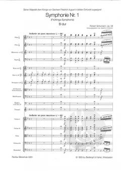Symphonie Nr. 1 B-Dur op. 38 von Robert Schumann 