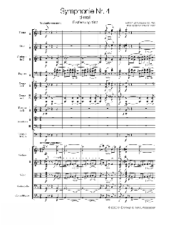 Symphonie Nr. 4 d-moll op. 120 von Robert Schumann 