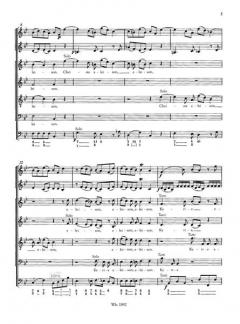 Missa brevis in B-Dur KV 275 von Wolfgang Amadeus Mozart 