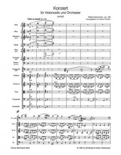 Violoncellokonzert a-moll op. 129 von Robert Schumann 