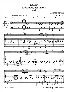 Violoncellokonzert a-moll op. 129 von Robert Schumann 