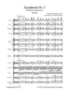 Symphonie Nr. 3 Es-Dur op. 97 von Robert Schumann 