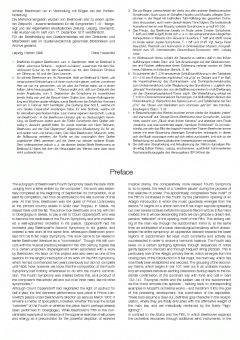 Symphonie Nr. 4 B-Dur op. 60 von Ludwig van Beethoven 