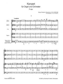 Orgelkonzert Nr. 5 F-Dur op. 4/5 HWV 293 von Georg Friedrich Händel 