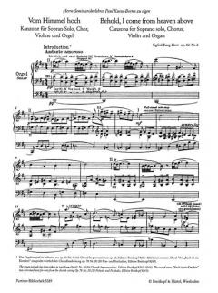 Vom Himmel hoch op. 82 Nr. 2 (Sigfrid Karg-Elert) 