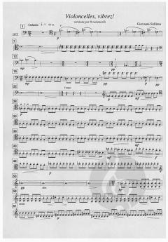 Violoncelles, Vibrez! (1999) von Giovanni Sollima im Alle Noten Shop kaufen (Partitur)