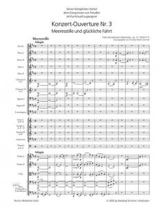 Meeresstille und glückliche Fahrt op. 27 von Felix Mendelssohn Bartholdy 