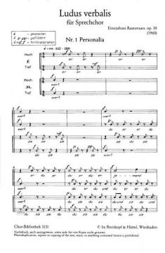 Ludus Verbalis op. 10 (Einojuhani Rautavara) 