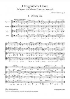 3 geistliche Chöre op. 37 (Johannes Brahms) 