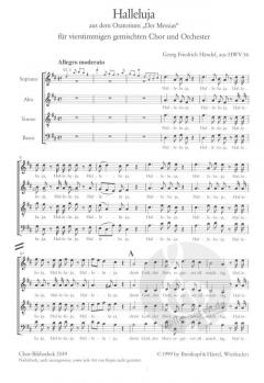 Halleluja aus dem Messias HWV 56 (Georg Friedrich Händel) 