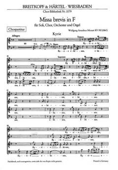 Missa brevis in F-dur KV 192 (W.A. Mozart) 