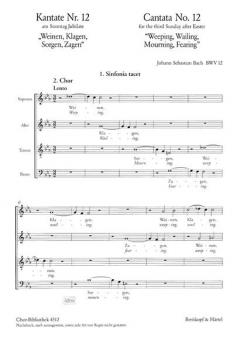 Weinen, Klagen, Sorgen, Zagen (J.S. Bach) 