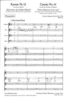 Nun komm, der Heiden Heiland (J.S. Bach) 