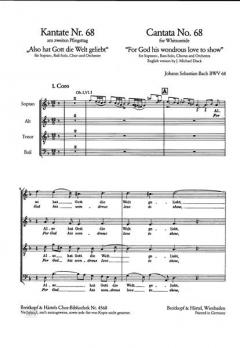 Also hat Gott die Welt geliebt (J.S. Bach) 