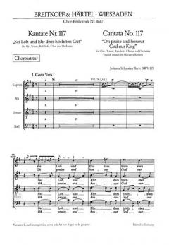 Sei Lob und Ehr dem höchsten Gut (J.S. Bach) 
