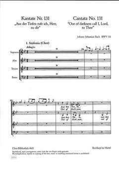 Aus der Tiefen rufe ich, Herr, zu dir (J.S. Bach) 