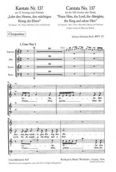 Lobe den Herren, den mächtigen König der Ehren (J.S. Bach) 