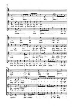 Lobe den Herren, den mächtigen König der Ehren (J.S. Bach) 
