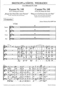 Bringet dem Herrn Ehre seines Namens (J.S. Bach) 