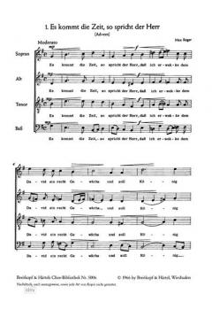 20 Responsorien Heft 1 (Max Reger) 