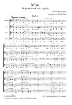 Missa (Busoni-Verz. 169) (Ferruccio Busoni) 