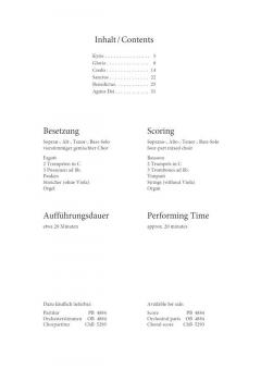 Missa brevis in C-Dur KV 259 (W.A. Mozart) 