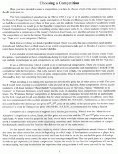 On Competitions von Denis Azabagic 