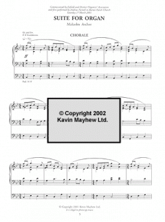 Suite for Organ von Malcolm Archer 