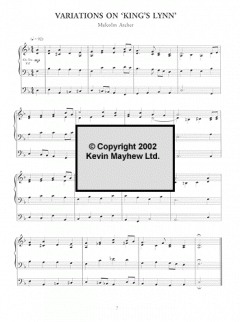 Variations on King's Lynn for Organ von Malcolm Archer 