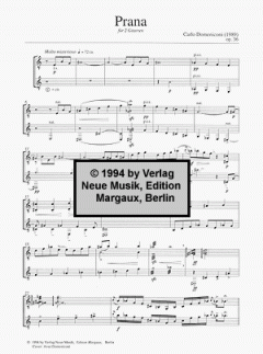 Prana op. 36 von Carlo Domeniconi 