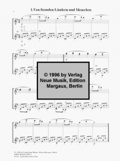 8 Stücke aus 'Kinderszenen' op. 15 von Robert Schumann 