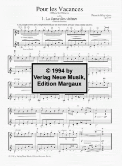 Pour les vacances von Francis Kleynjans 