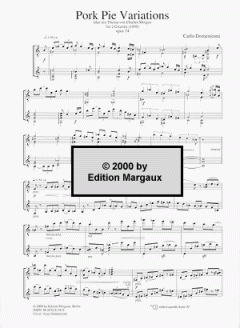 Pork-Pie Variations op. 74 von Carlo Domeniconi 