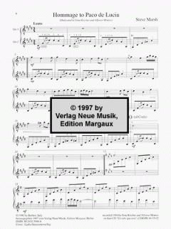 2 Pieces For 2 Guitars von Uwe Bye 