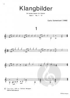 Klangbilder Band 1 von Carlo Domeniconi 