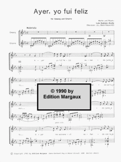 Ayer, yo fuí feliz von Luis Gustavo Acuna 