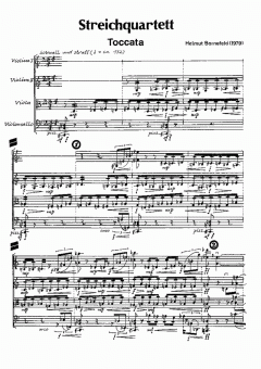 Streichquartett von Helmut Bornefeld im Alle Noten Shop kaufen (Stimmensatz)