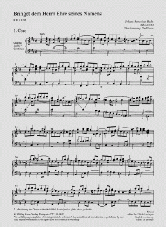 Bringet dem Herrn Ehre seines Namens (Download) 