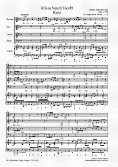 Missa Sancti Jacobi in B (Johann Ernst Eberlin) 