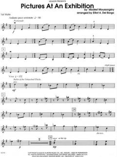 Pictures At An Exhibition von Modest Petrowitsch Mussorgski 