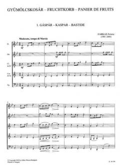 Fruchtkorb von Ferenc Farkas 