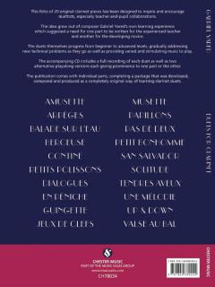 Duets For Clarinet von Gabriel Yared 