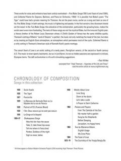 Virgil Thomson - Collected Songs (25 Songs) von Virgil Thomson 