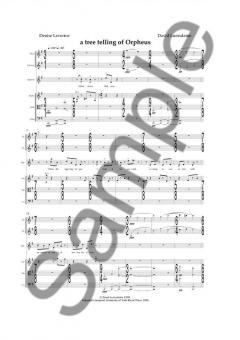 A Tree Telling Of Orpheus (David Lumsdaine) 