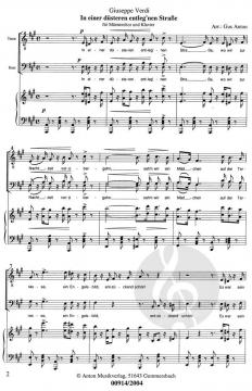 In einer düster entleg'nen Straße (Giuseppe Verdi) 