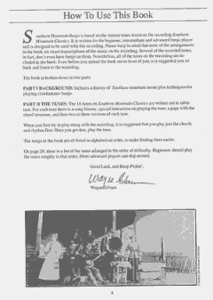 Southern Mountain Banjo von Wayne Erbsen im Alle Noten Shop kaufen