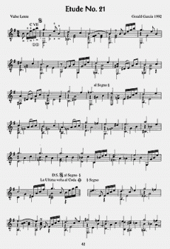 25 Etudes Esquisses For Guitar von Gerard Garno 