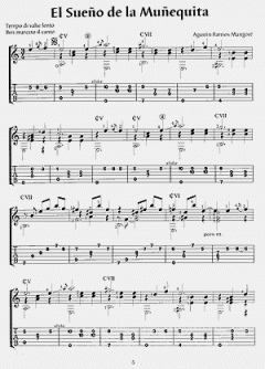 Barrios in Tablature Vol. 1 von Agustín Barrios Mangoré 